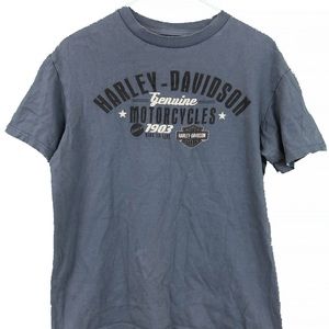 Blue Harley Davidson T-Shirt